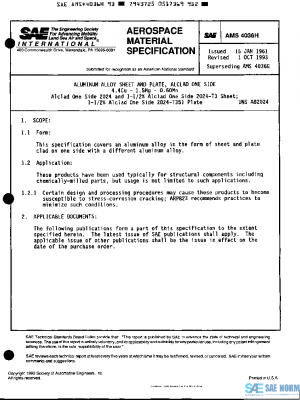 SAE AMS4036H PDF