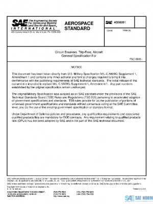SAE AS58091 PDF