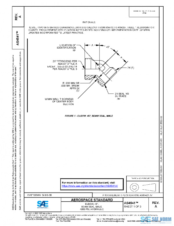 SAE AS4541A PDF SAE AS4541A PDF