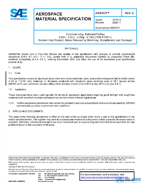 SAE AMS4374A PDF SAE AMS4374A PDF