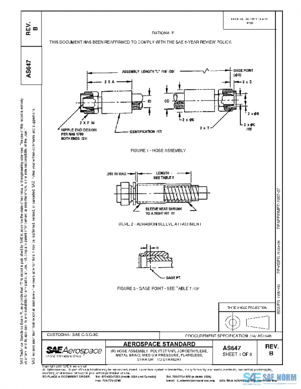 SAE AS647B PDF SAE AS647B PDF
