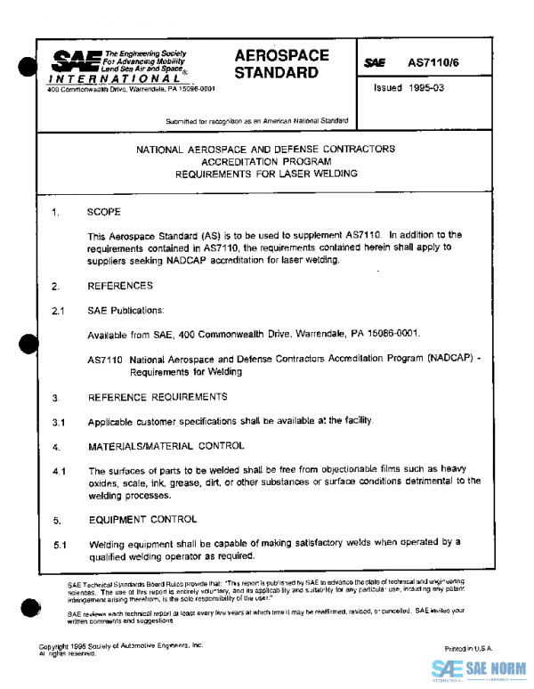 SAE AS7110/6 PDF