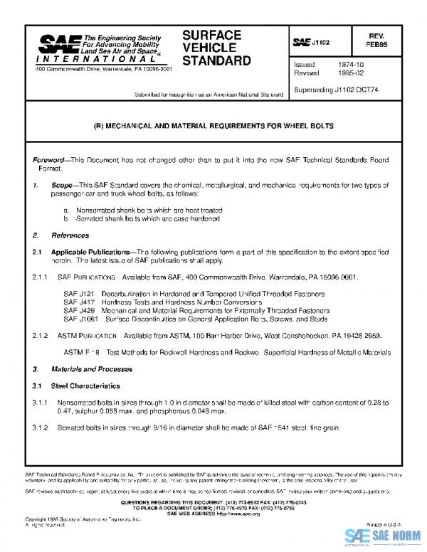 SAE J1102_199502 PDF
