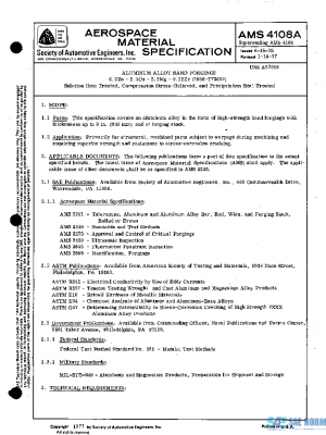 SAE AMS4108A PDF