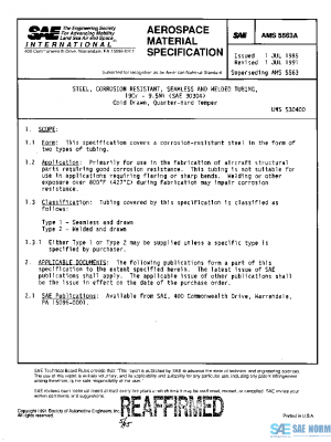 SAE AMS5563A PDF