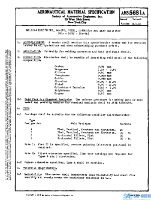 SAE AMS5681A PDF SAE AMS5681A PDF