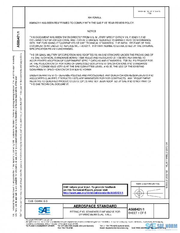 SAE AS85421/1 PDF