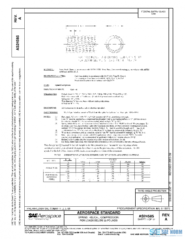 SAE AS24585A PDF SAE AS24585A PDF