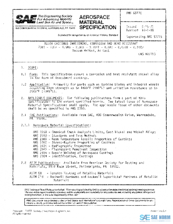 SAE AMS5377C PDF SAE AMS5377C PDF