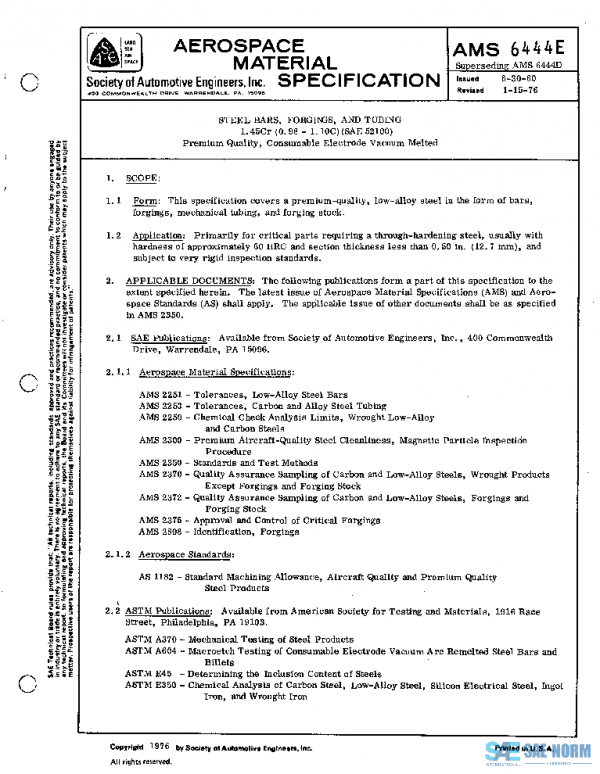 SAE AMS6444E PDF