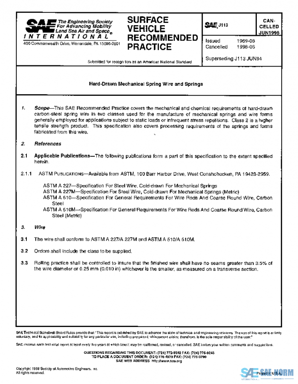 SAE J113_199806 PDF SAE J113_199806 PDF