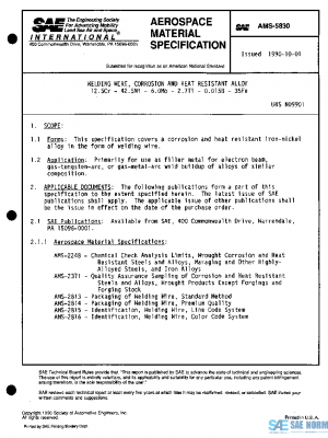 SAE AMS5830 PDF