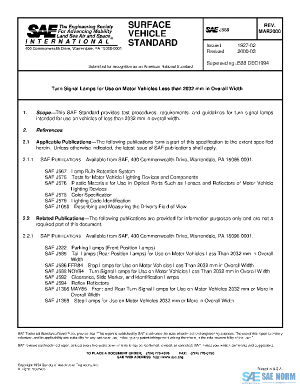 SAE J588_200003 PDF