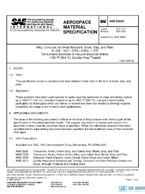 SAE AMS5606D PDF