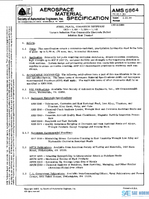 SAE AMS5864 PDF