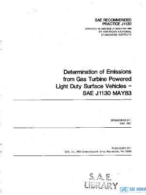 SAE J1130_198305 PDF