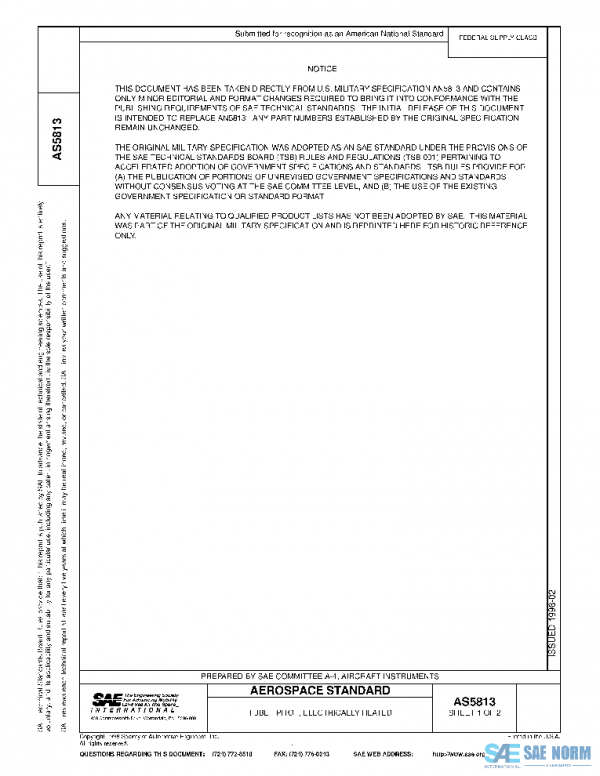 SAE AS5813 PDF SAE AS5813 PDF