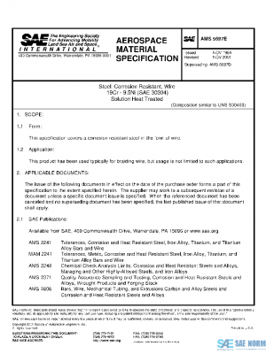SAE AMS5697E PDF