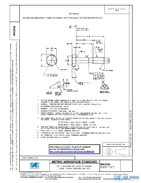 SAE MA3338 PDF