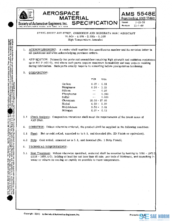 SAE AMS5548E PDF