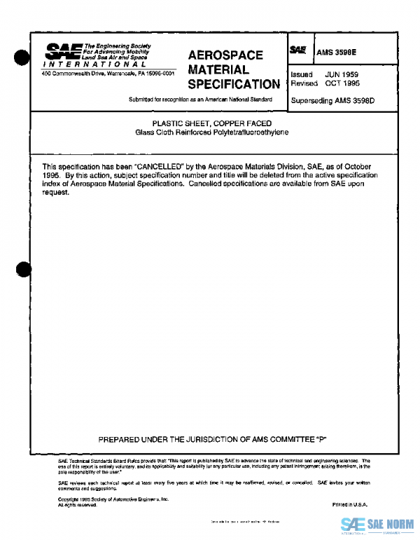 SAE AMS3598E PDF