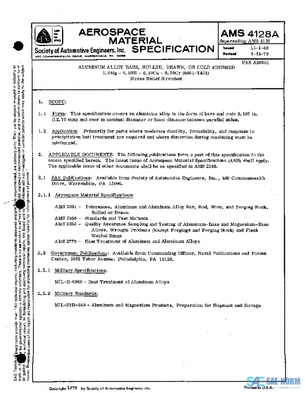 SAE AMS4128A PDF