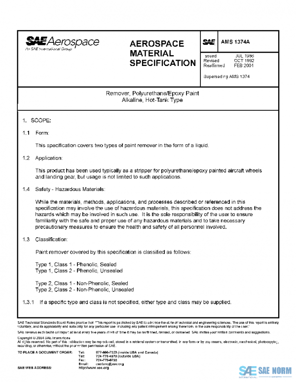 SAE AMS1374A PDF