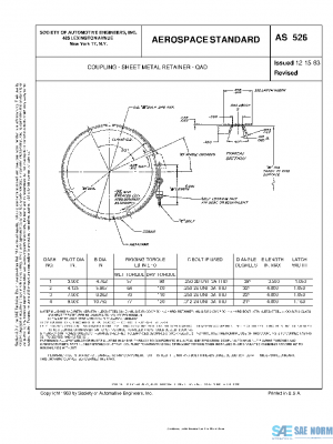 SAE AS526 PDF