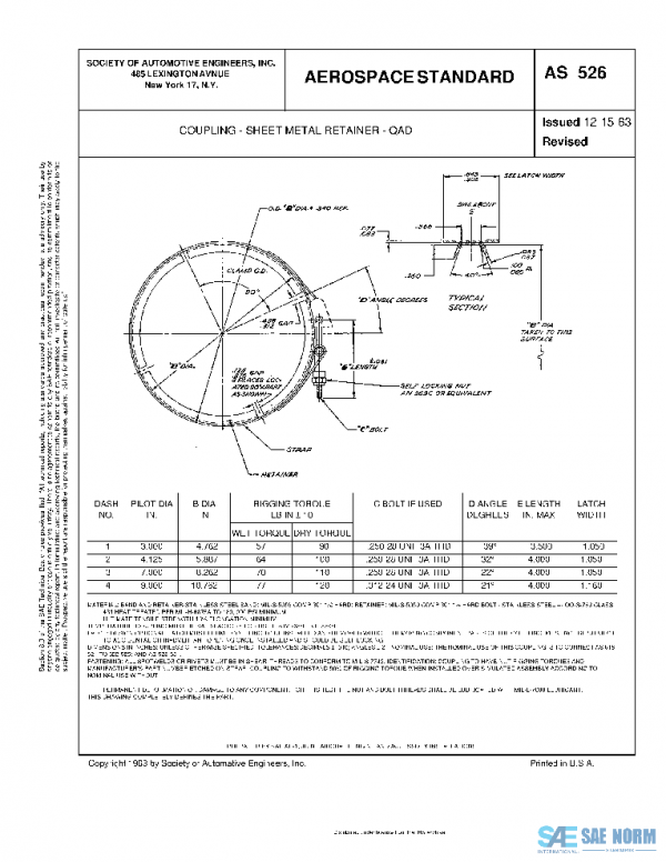 SAE AS526 PDF