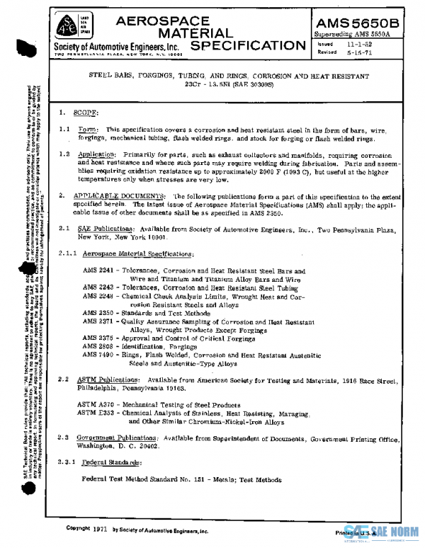 SAE AMS5650B PDF SAE AMS5650B PDF