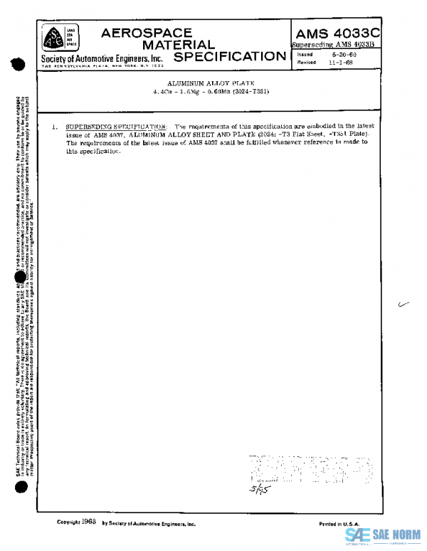 SAE AMS4033C PDF
