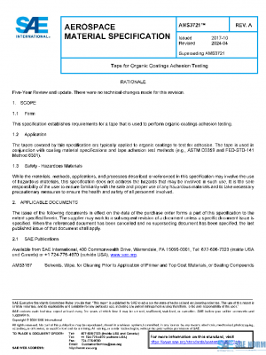 SAE AMS3721A PDF SAE AMS3721A PDF