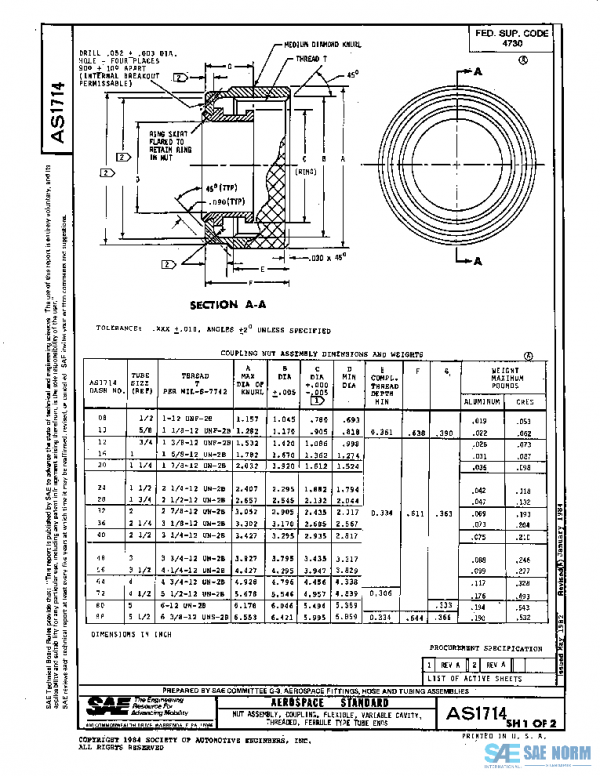 SAE AS1714A PDF
