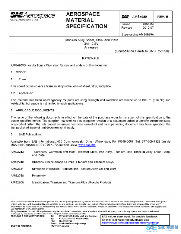 SAE AMS4989B PDF