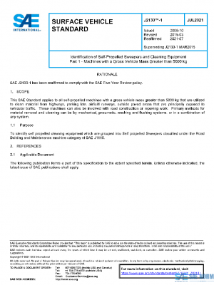 SAE J2130/1_202107 PDF