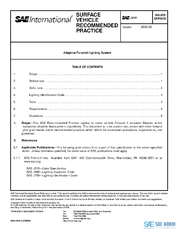 SAE J2591_200209 PDF
