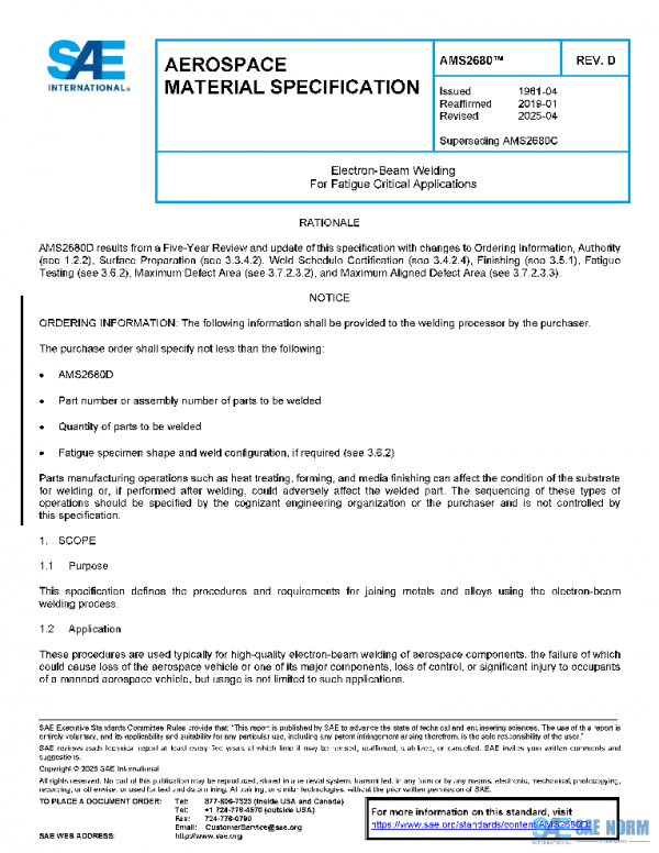 SAE AMS2680D PDF
