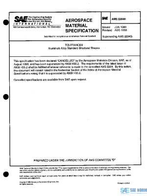 SAE AMS2204H PDF