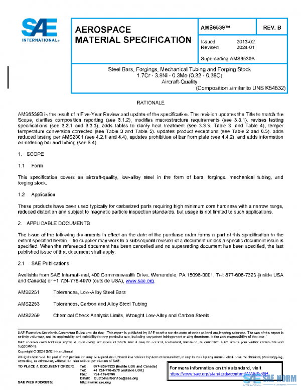 SAE AMS6539B PDF