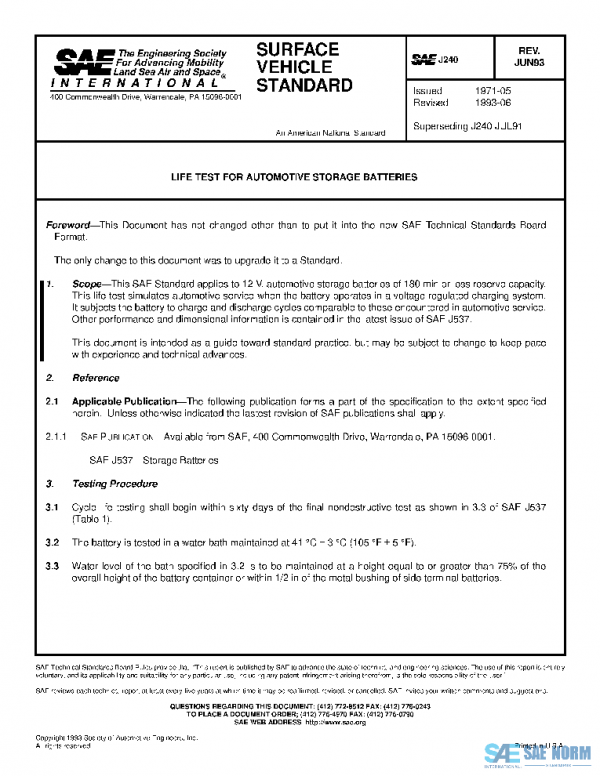 SAE J240_199306 PDF
