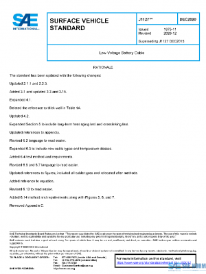 SAE J1127_202012 PDF
