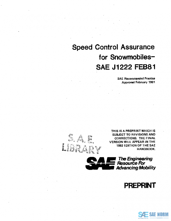 SAE J1222_198102 PDF