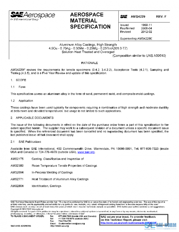 SAE AMS4229F PDF