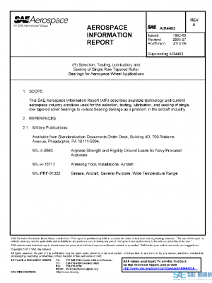 SAE AIR4403A PDF