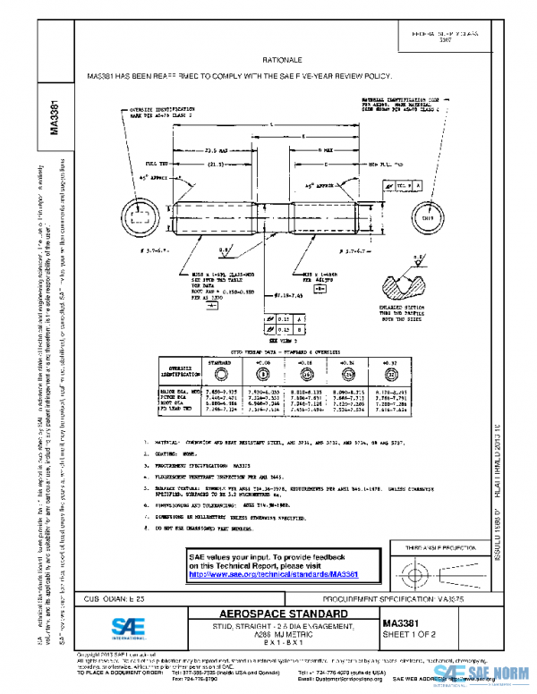 SAE MA3381 PDF