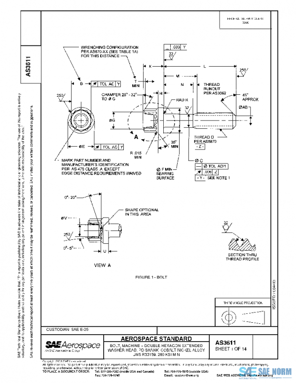 SAE AS3611 PDF SAE AS3611 PDF