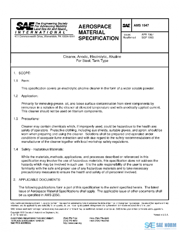 SAE AMS1547 PDF
