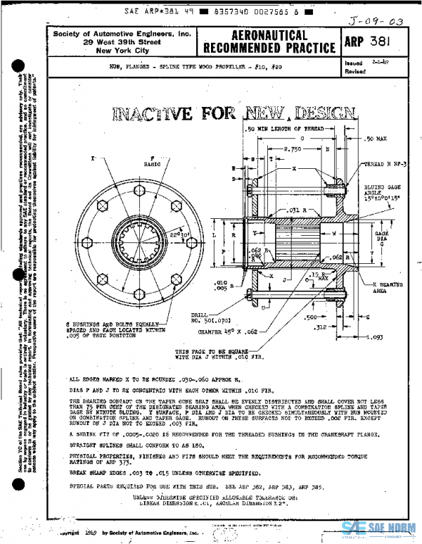 SAE ARP381 PDF