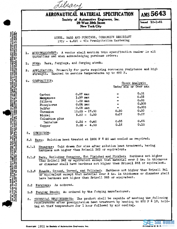 SAE AMS5643 PDF SAE AMS5643 PDF