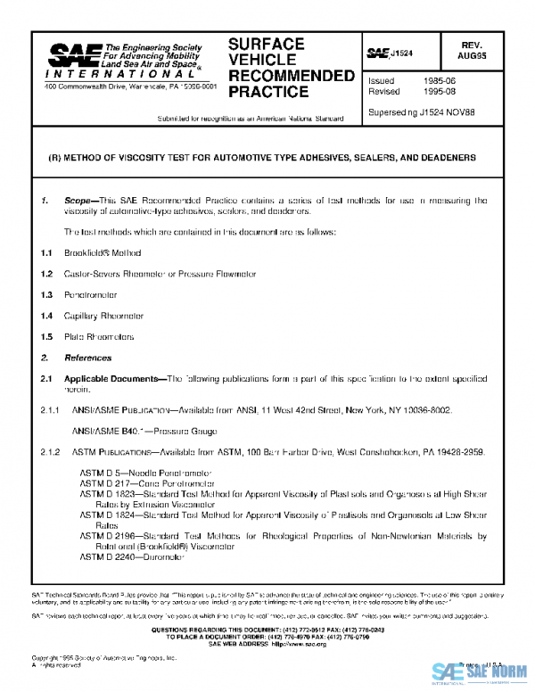 SAE J1524_199508 PDF